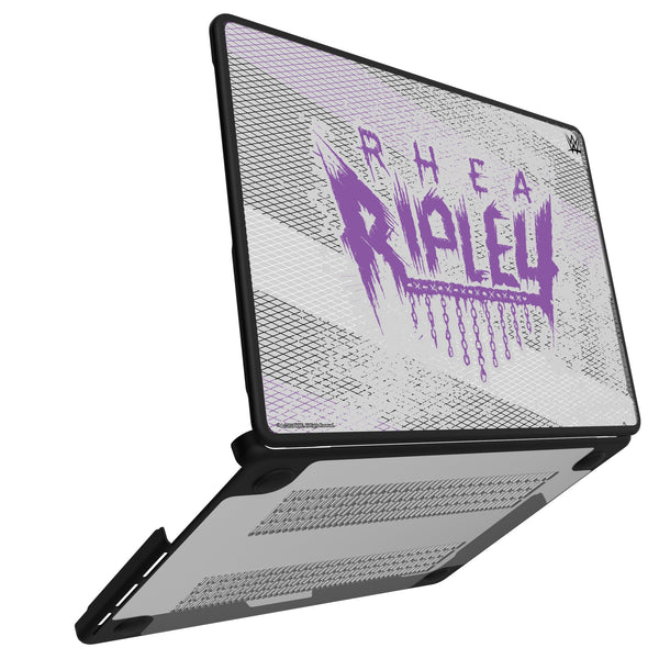 Rhea Ripley Steel MacBook Laptop Case for Apple MacBook Open.Jpg