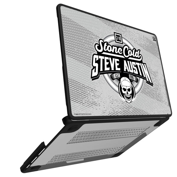 Stone Cold Steve Austin Steel MacBook Laptop Case for Apple MacBook Open.Jpg