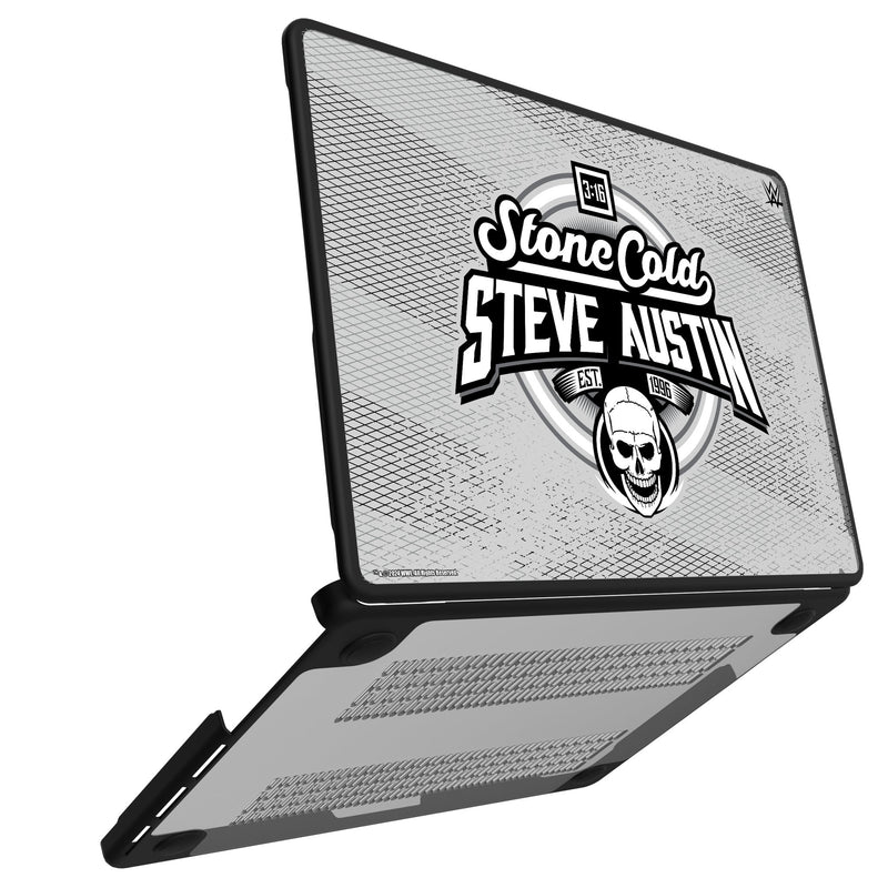Stone Cold Steve Austin Steel MacBook Laptop Case for Apple MacBook Open.Jpg