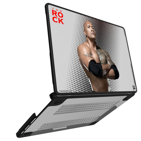 The Rock Superstar MacBook Laptop Case for Apple MacBook Open.Jpg