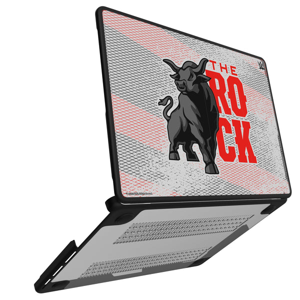 The Rock Steel MacBook Laptop Case for Apple MacBook Open.Jpg