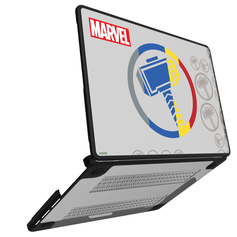 Marvel Avengers Thor Sigil MacBook Laptop Case Open.Jpg