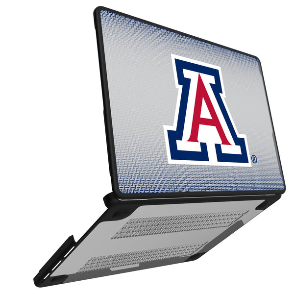 University of Arizona Wildcats Linen MacBook Laptop Case for Apple MacBook Open.Jpg