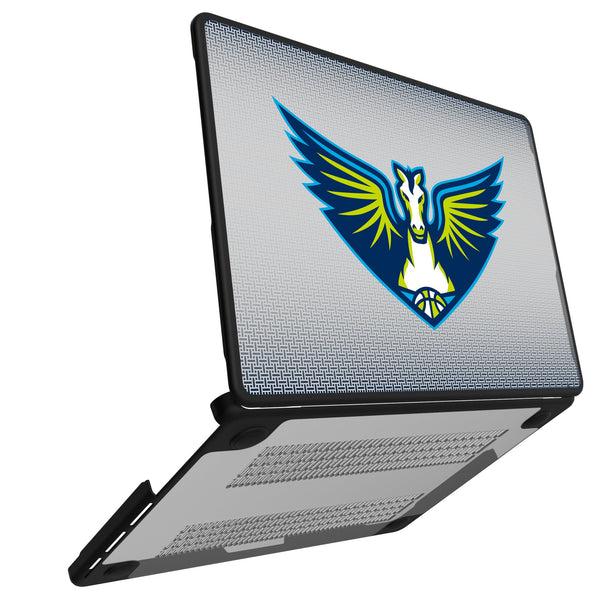 Dallas Wings Linen MacBook Laptop Case Open.Jpg