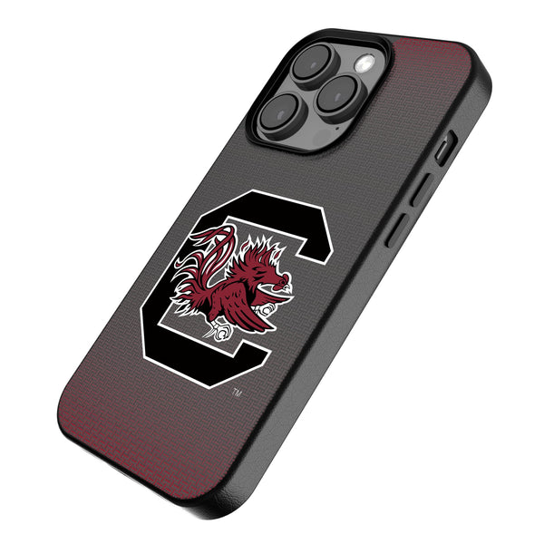 University of South Carolina Gamecocks Linen iPhone MagSafe Compatible Phone Case for Apple iPhone Iso.Jpg