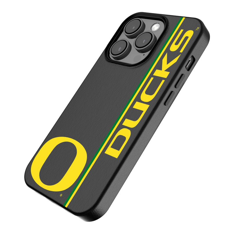 University of Oregon Ducks Sidebar iPhone MagSafe Compatible Phone Case Iso.Jpg