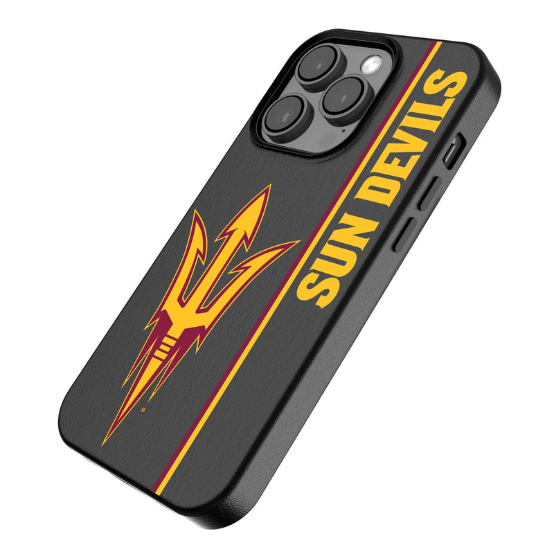 Arizona State University Sun Devils Sidebar iPhone MagSafe Compatible Phone Case for Apple iPhone Iso.Jpg