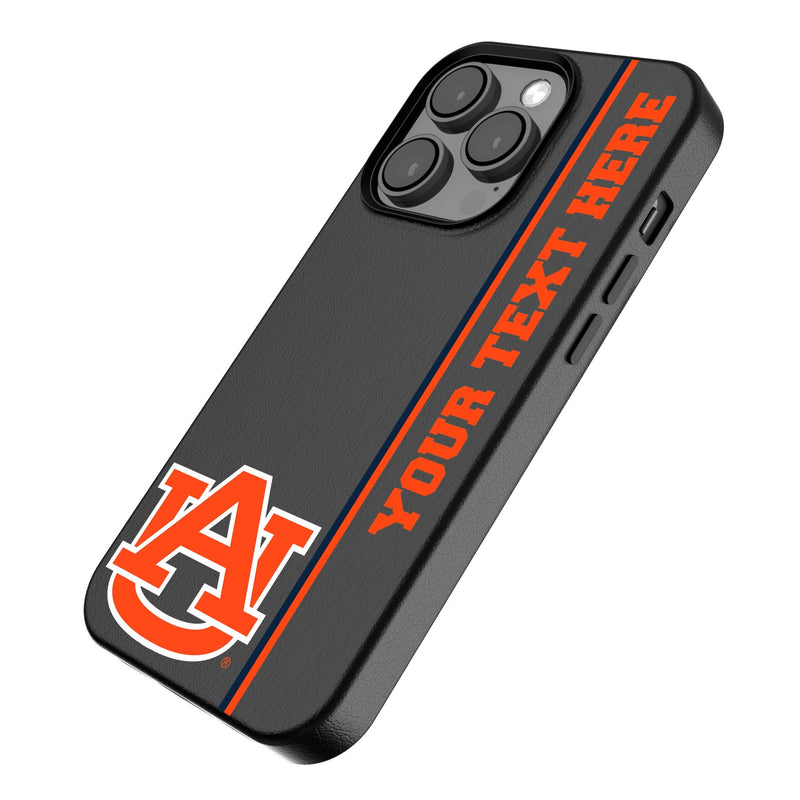 University of Auburn Tigers Personalized Sidebard iPhone MagSafe Compatible Phone Case for Apple iPhone Iso.Jpg