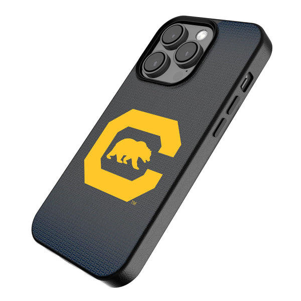 University of California Berkeley Golden Bears Linen iPhone MagSafe Compatible Phone Case for Apple iPhone Iso.Jpg