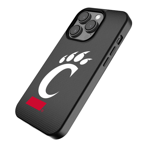 University of Cincinnati Bearcats Linen iPhone MagSafe Compatible Phone Case for Apple iPhone Iso.Jpg