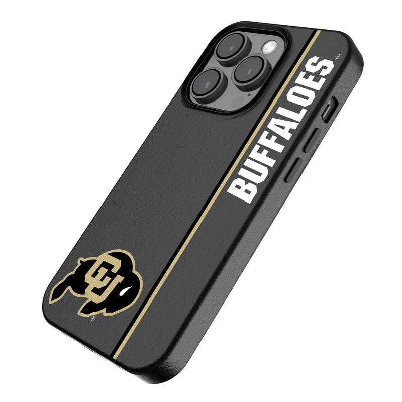 University of Colorado Buffaloes Sidebar iPhone MagSafe Compatible Phone Case Iso.Jpg