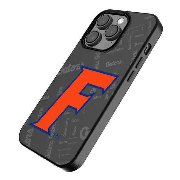 University of Florida Gators Quadtile iPhone MagSafe Compatible Phone Case for Apple iPhone Iso.Jpg
