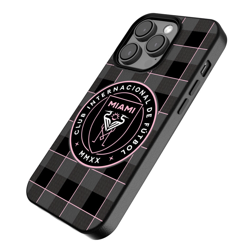 Inter Miami CF  Plaid iPhone MagSafe Compatible Phone Case Iso.Jpg