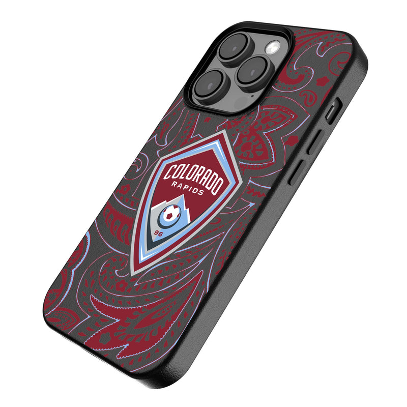 Colorado Rapids  Paisley iPhone MagSafe Compatible Phone Case Iso.Jpg