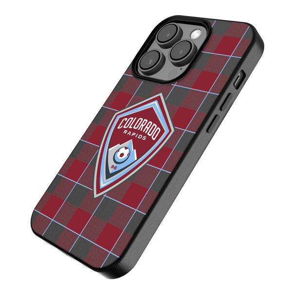 Colorado Rapids  Plaid iPhone MagSafe Compatible Phone Case Iso.Jpg