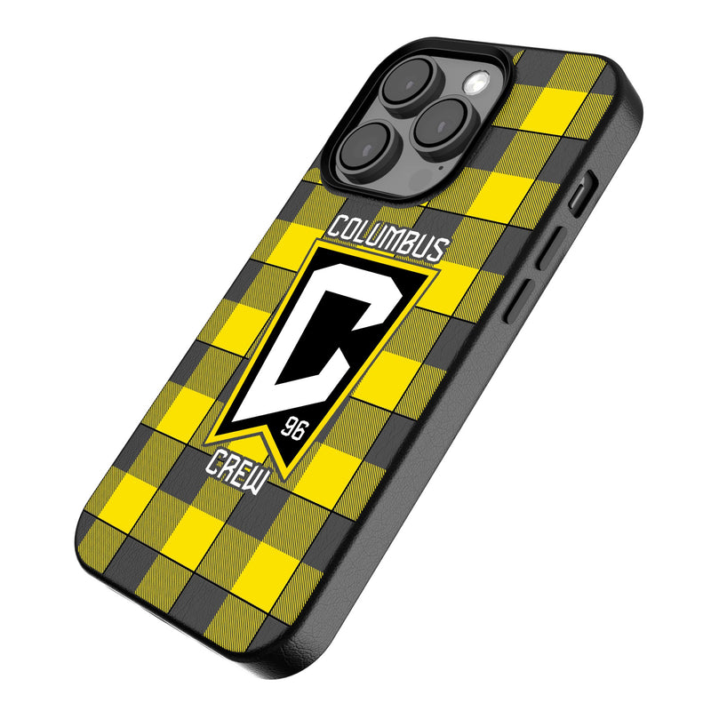 Columbus Crew  Plaid iPhone MagSafe Compatible Phone Case Iso.Jpg