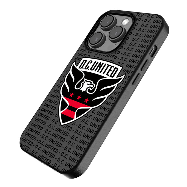 DC United  Text Backdrop iPhone MagSafe Compatible Phone Case Iso.Jpg