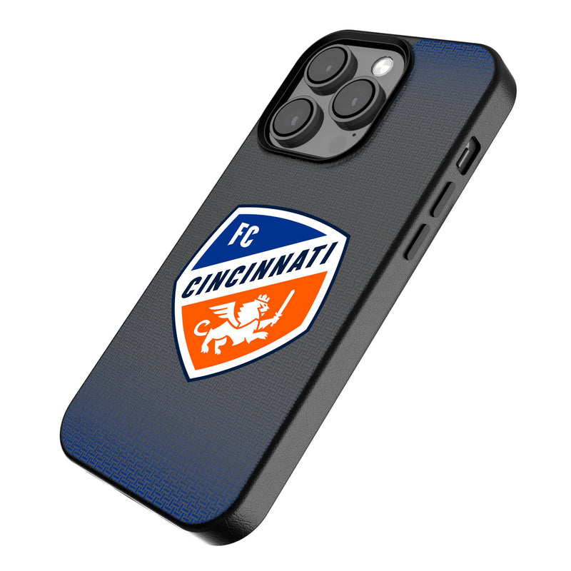 FC Cincinnati  Linen iPhone MagSafe Compatible Phone Case Iso.Jpg