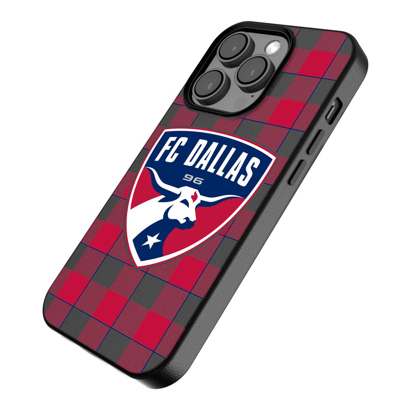 FC Dallas  Plaid iPhone MagSafe Compatible Phone Case Iso.Jpg