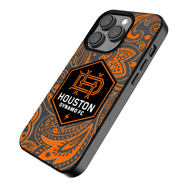 Houston Dynamo  Paisley iPhone MagSafe Compatible Phone Case Iso.Jpg