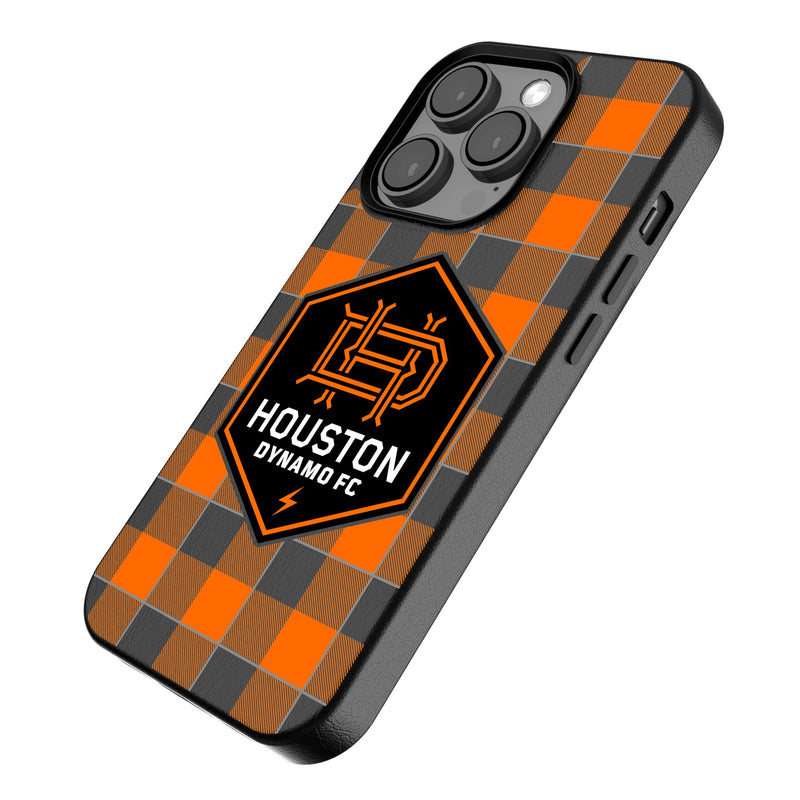 Houston Dynamo  Plaid iPhone MagSafe Compatible Phone Case Iso.Jpg