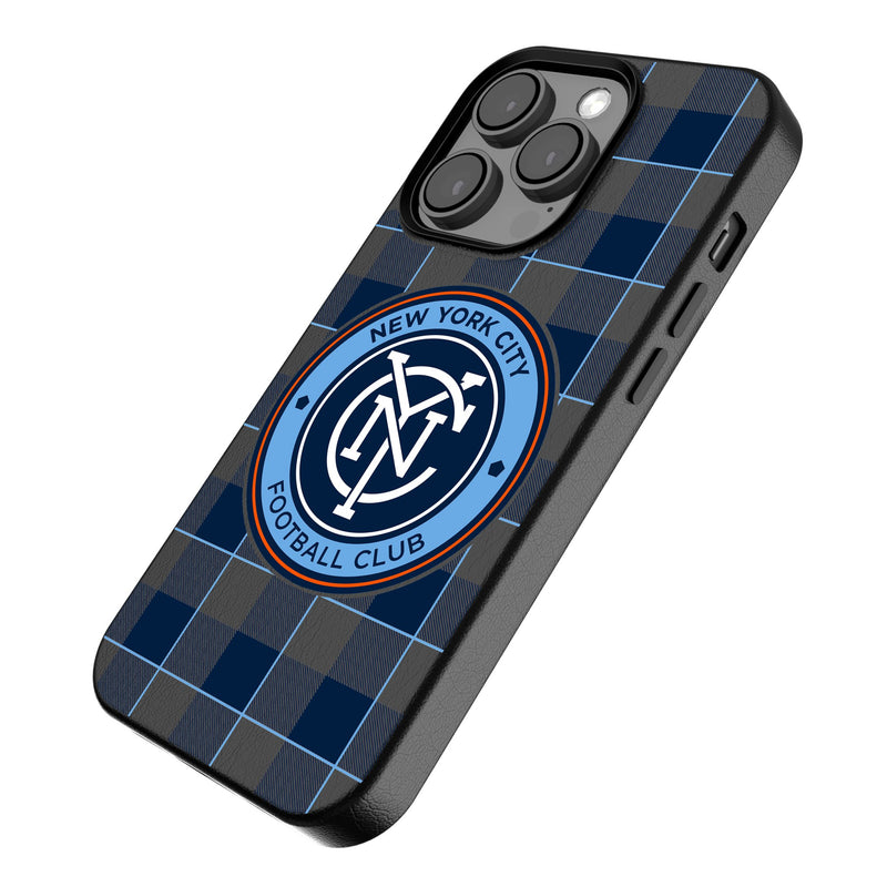 New York City FC  Plaid iPhone MagSafe Compatible Phone Case Iso.Jpg