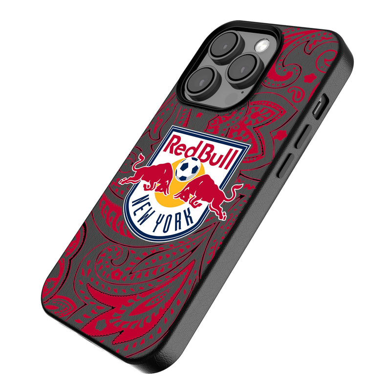 New York Red Bulls  Paisley iPhone MagSafe Compatible Phone Case Iso.Jpg