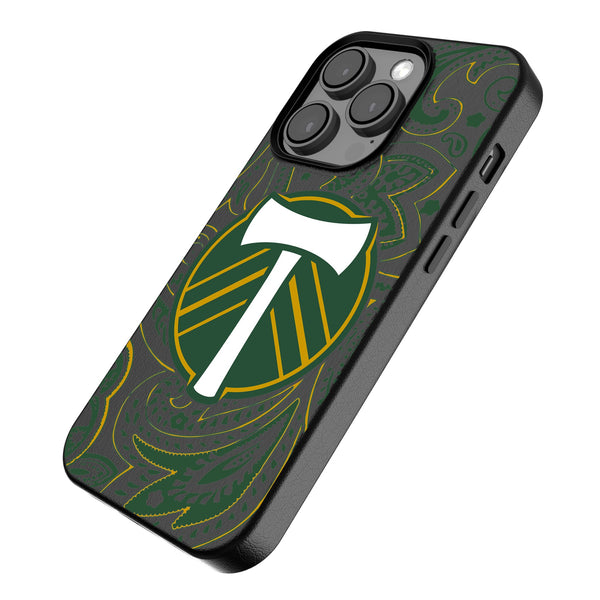 Portland Timbers   Paisley iPhone MagSafe Compatible Phone Case Iso.Jpg