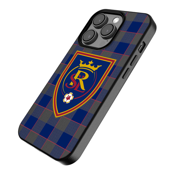 Real Salt Lake   Plaid iPhone MagSafe Compatible Phone Case Iso.Jpg