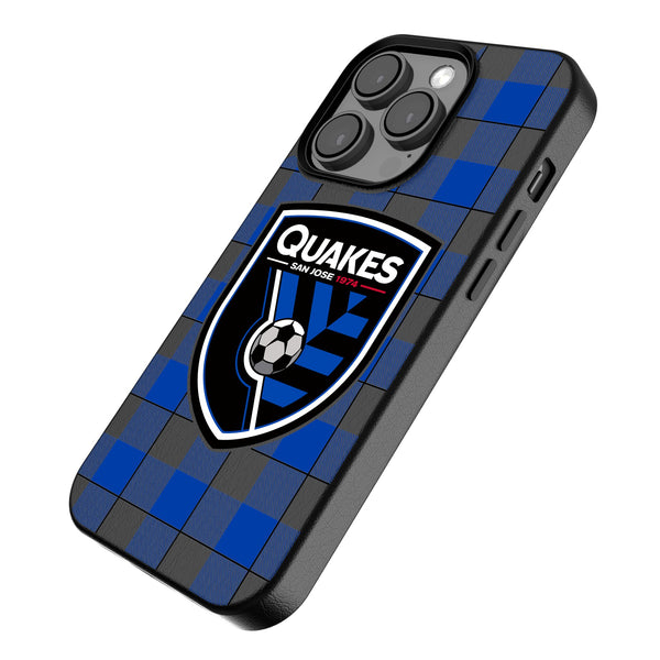 San Jose Earthquakes   Plaid iPhone MagSafe Compatible Phone Case Iso.Jpg