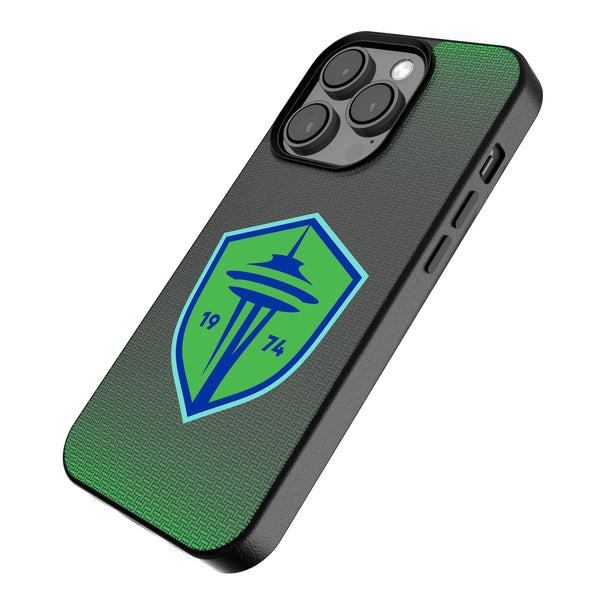 Seattle Sounders FC Linen iPhone MagSafe Compatible Phone Case for Apple iPhone Iso.Jpg