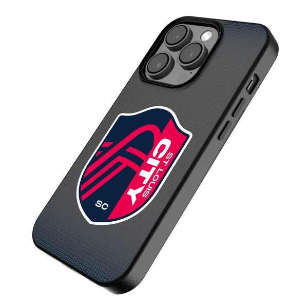 St. Louis CITY SC Linen iPhone MagSafe Compatible Phone Case for Apple iPhone Iso.Jpg