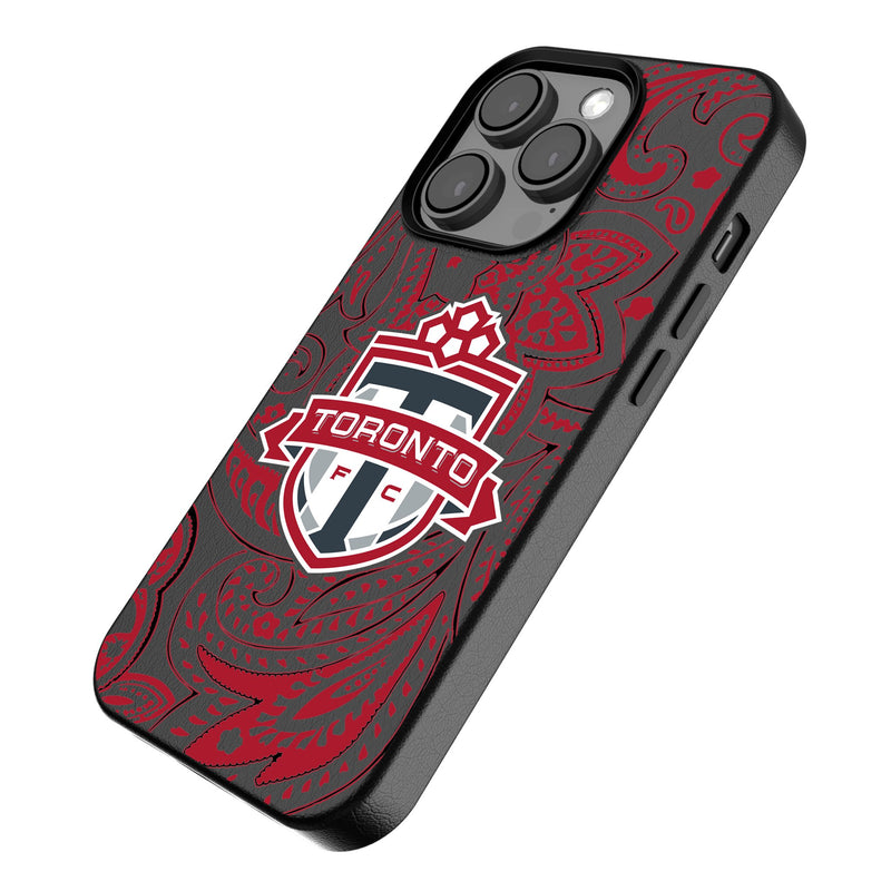 Toronto FC Paisley iPhone MagSafe Compatible Phone Case for Apple iPhone Iso.Jpg
