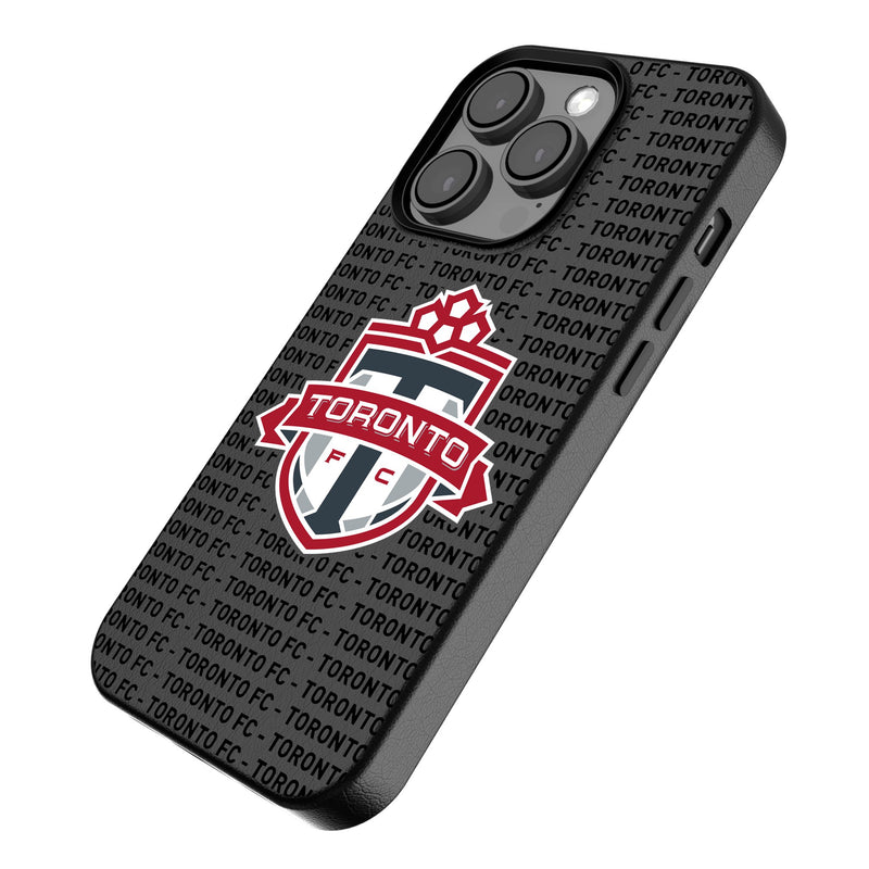 Toronto FC Text Backdrop iPhone MagSafe Compatible Phone Case for Apple iPhone Iso.Jpg