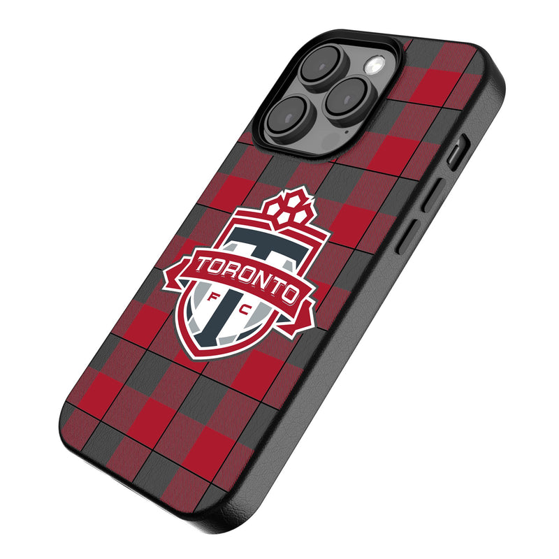 Toronto FC Plaid iPhone MagSafe Compatible Phone Case for Apple iPhone Iso.Jpg