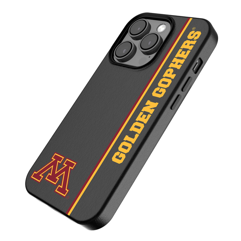 University of Minnesota Golden Gophers Sidebar iPhone MagSafe Compatible Phone Case Iso.Jpg