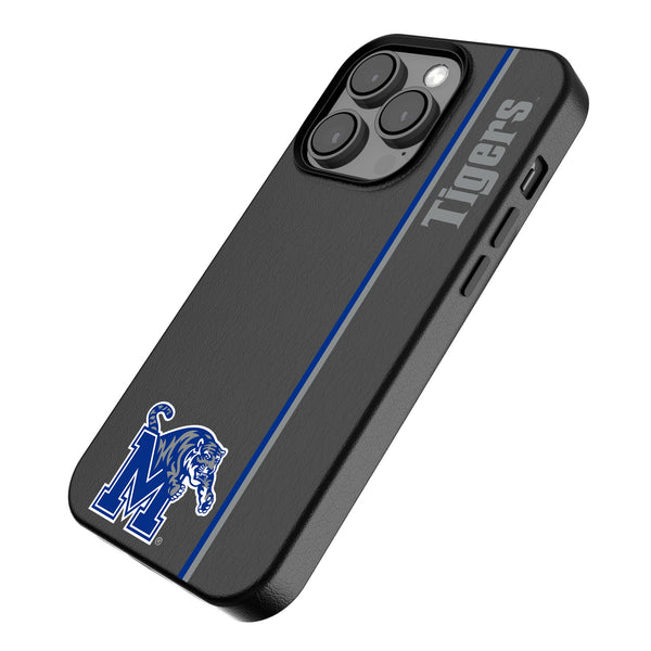 University of Memphis Tigers Sidebar iPhone MagSafe Compatible Phone Case Iso.Jpg