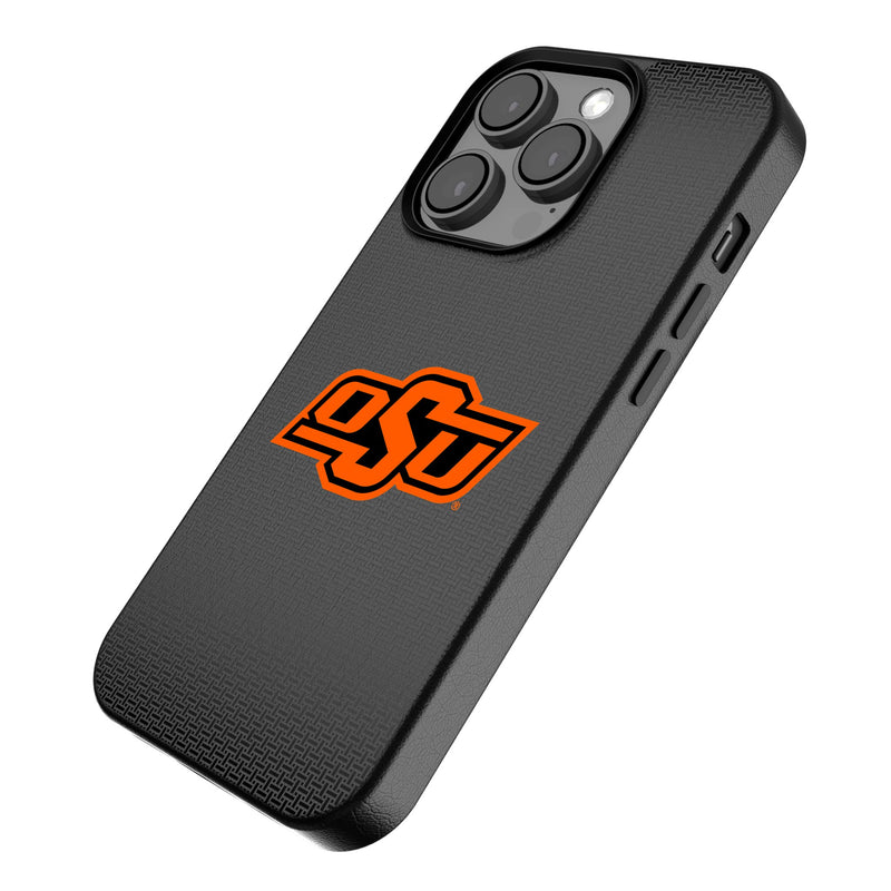 Oklahoma State University Cowboys Linen iPhone MagSafe Compatible Phone Case for Apple iPhone Iso.Jpg