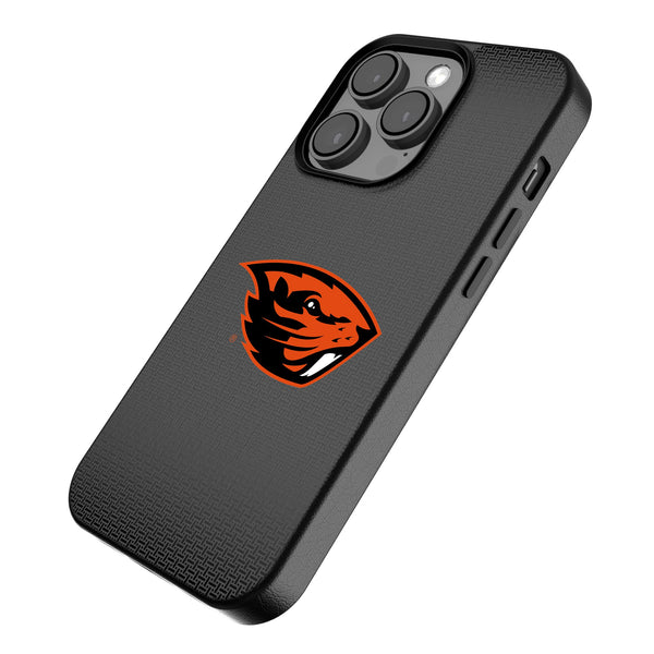 Oregon State University Beavers Linen iPhone MagSafe Compatible Phone Case for Apple iPhone Iso.Jpg
