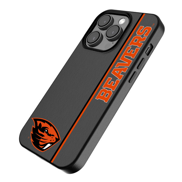 Oregon State University Beavers Sidebar iPhone MagSafe Compatible Phone Case Iso.Jpg