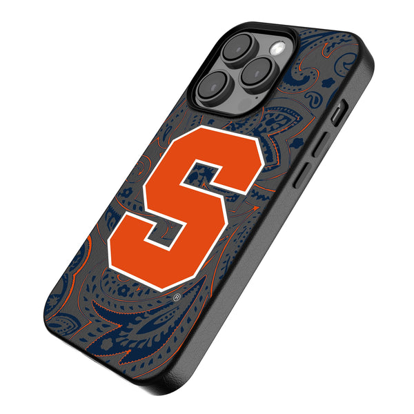 Syracuse University Orange Paisley iPhone MagSafe Compatible Phone Case Iso.Jpg