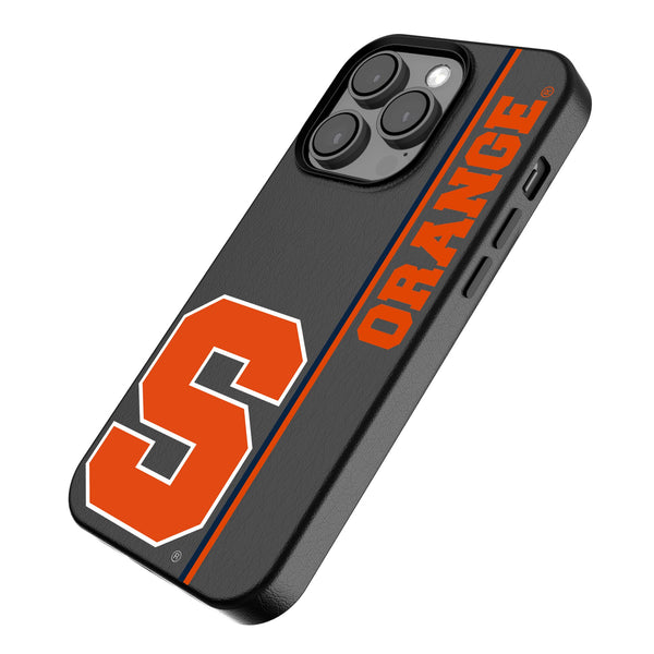 Syracuse University Orange Sidebar iPhone MagSafe Compatible Phone Case Iso.Jpg