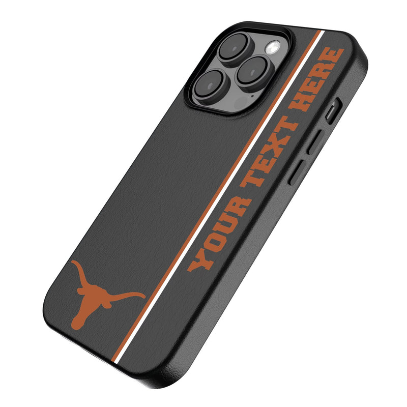 University of Texas Longhorns Personalized Sidebard iPhone MagSafe Compatible Phone Case for Apple iPhone Iso.Jpg