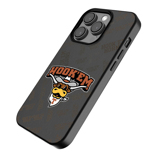 University of Texas Longhorns Quadtile iPhone MagSafe Compatible Phone Case for Apple iPhone Iso.Jpg