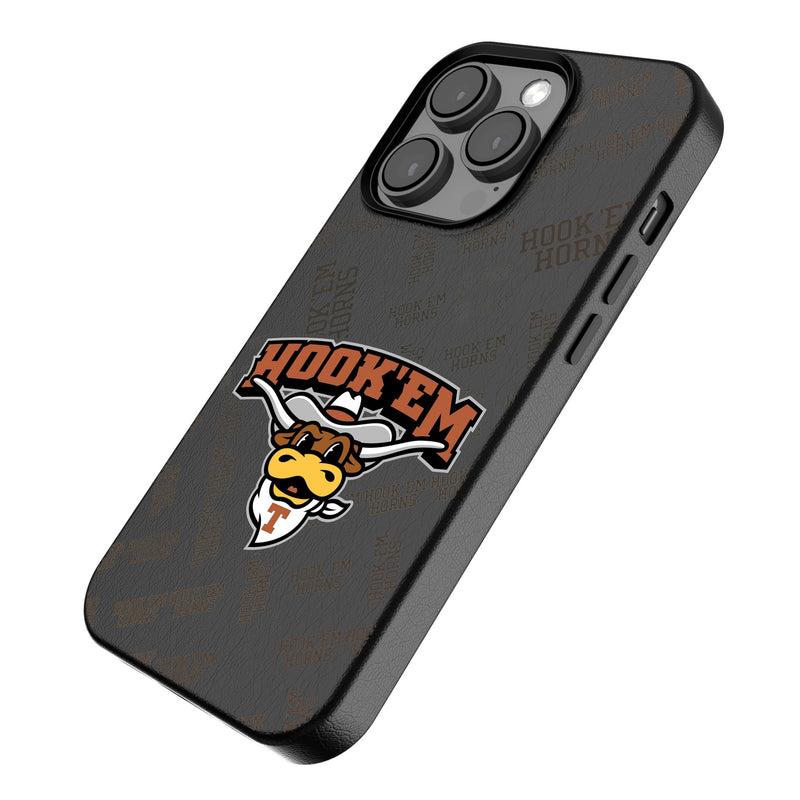 University of Texas Longhorns Quadtile iPhone MagSafe Compatible Phone Case for Apple iPhone Iso.Jpg