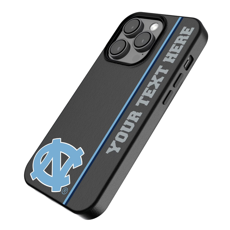 University of North Carolina Tar Heels Personalized Sidebard iPhone MagSafe Compatible Phone Case for Apple iPhone Iso.Jpg