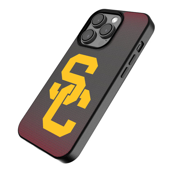 University of Southern California Trojans Linen iPhone MagSafe Compatible Phone Case for Apple iPhone Iso.Jpg