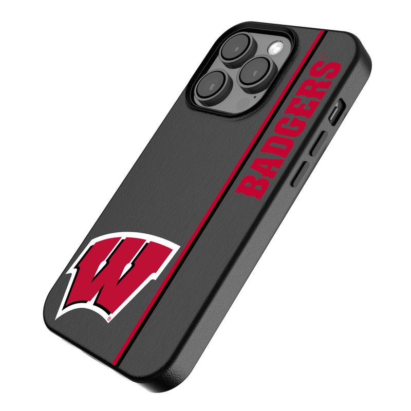 University of Wisconsin Badgers Sidebar iPhone MagSafe Compatible Phone Case Iso.Jpg