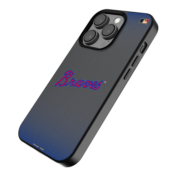 Atlanta Braves Home 2012 - Cooperstown Collection Linen iPhone MagSafe Compatible Phone Case for Apple iPhone Iso.Jpg