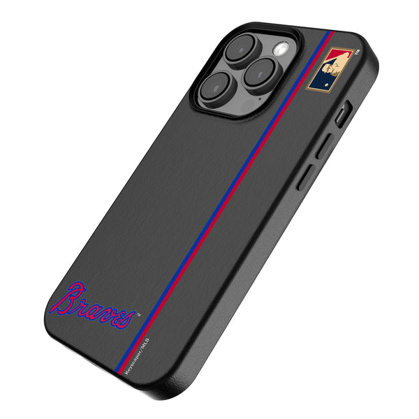 Atlanta Braves Home 2012 - Cooperstown Collection Sidebar iPhone MagSafe Compatible Phone Case for Apple iPhone Iso.Jpg